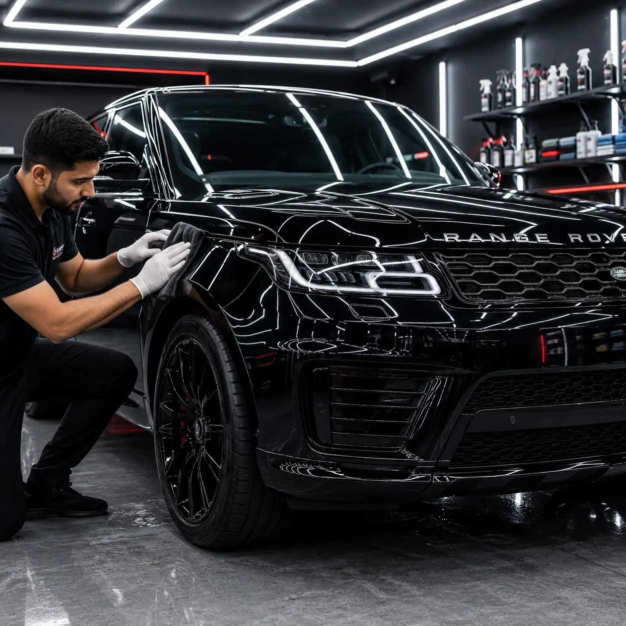 PPF Edge Wrapping and Heat Cure